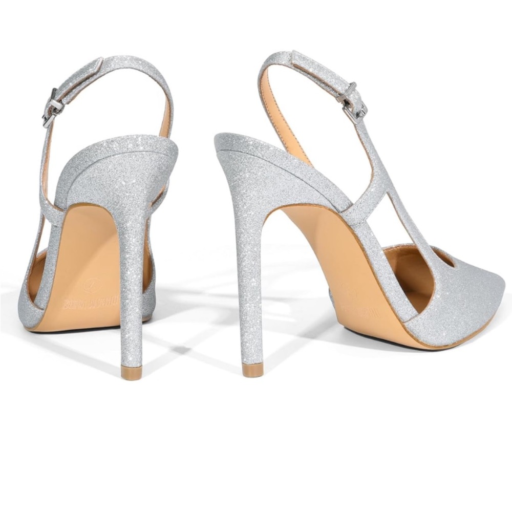 DREAM PAIRS Women's Close Pointed Toe High Stiletto Heels Pump